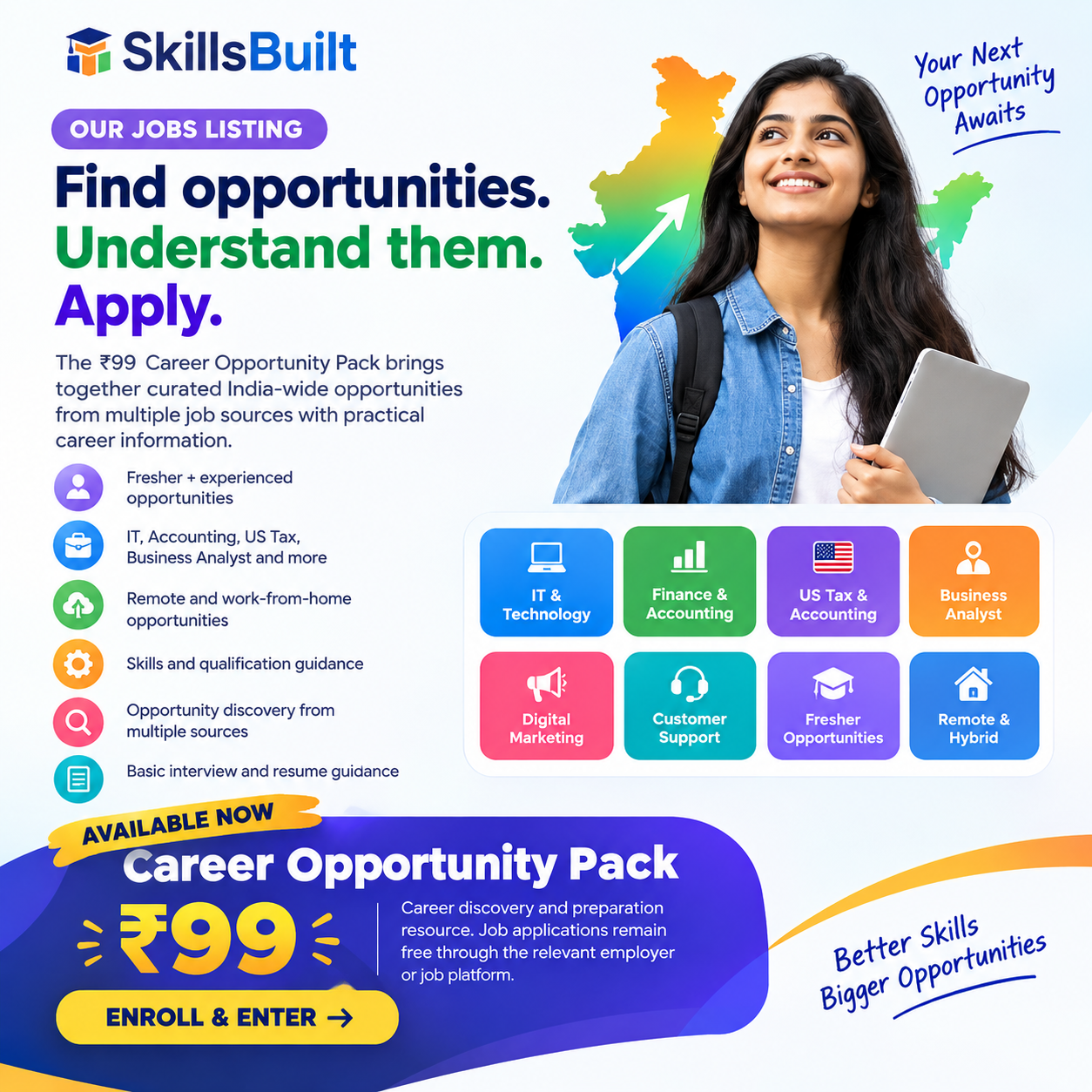 Career Opportunity Pack – India